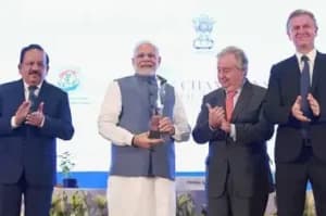 Modi conferred the Champi