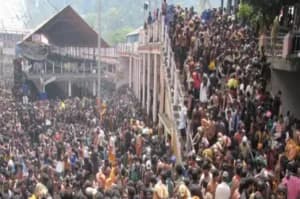 Women try to enter Sabari
