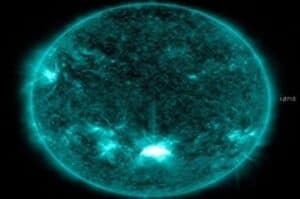 Sun fires significant solar flare  can disrupt Earth s GPS signals  NASA
