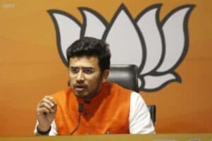 Mamata  begum  cannot be allowed in Shivaji Maharaj s land  Tejasvi Surya