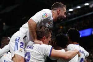 Late Vinicius strike gives Real Madrid win over Sevilla