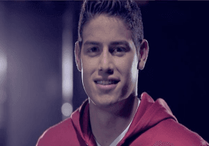 James Rodriguez voted Americas’ best athlete of the year