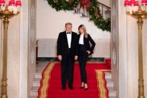 Melania Trump asks to choose  love over hatred  in farewell speech