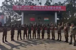 Sino India  military exerc