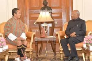 Bhutan PM calls on Presid