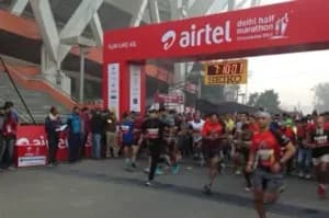 Delhi Half Marathon raise