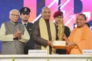 President lauds Uttar Pra