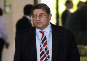 Restraint order on BCCI chief Srinivasan to continue: SC
