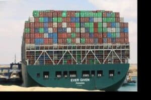 The ship that blocked the Suez for 6 days freed