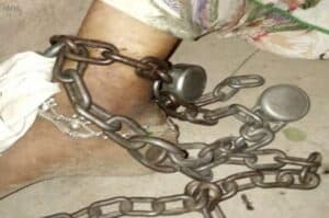 Parents had asked teacher to keep boys chained
