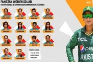 Pakistan announce cricket squad for Commonwealth Games
