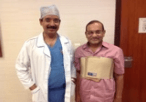 Man with 12 bypass grafts ready for discharge