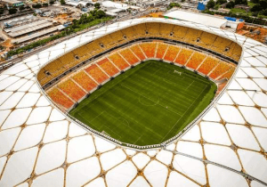 Brazil opens Curitiba World Cup stadium