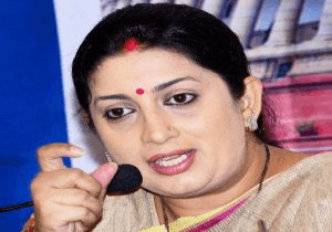 Smriti Irani to contest against Rahul Gandhi