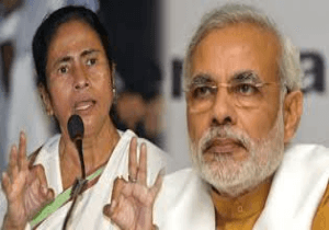 Modi fires on all cylinders against Mamata