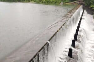 TULSI LAKE OVERFLOWS AS RAINS LASHES MUMBAI