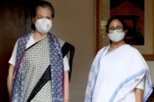 Mamata meets Sonia  discusses political situation  Pegasus