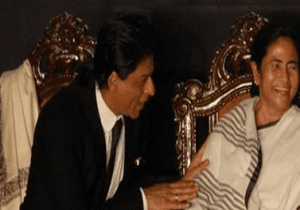 Post KKR victory, SRK meets Mamata at her residence