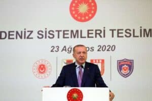Turkey achieves solid progress in defence industry  Erdogan