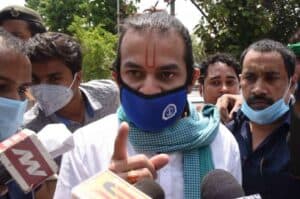 Have no dispute with Raghuvansh  uncle   says Tej Pratap