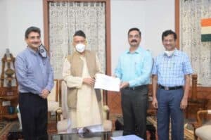 Higher Education Deptt makes presentation on NEP 2020 to Governor