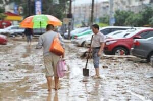 Heavy rain  floods affect 113K people in China s Shaanxi