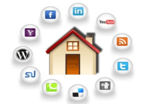 Social Media, the new real estate hub.