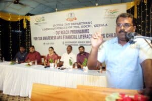 Outreach Programme for tax  awareness and financial literacy among children – Kochi Kerala