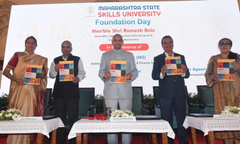 Governor Releases Vision Document of Maharashtra State Skills University