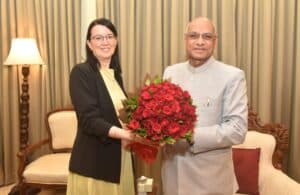 Estonian Ambassador calls on Maharashtra Governor