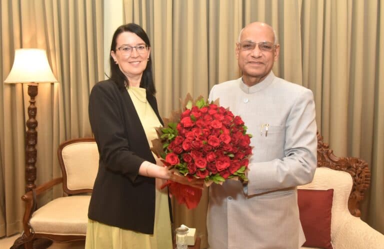 Estonian Ambassador calls on Maharashtra Governor