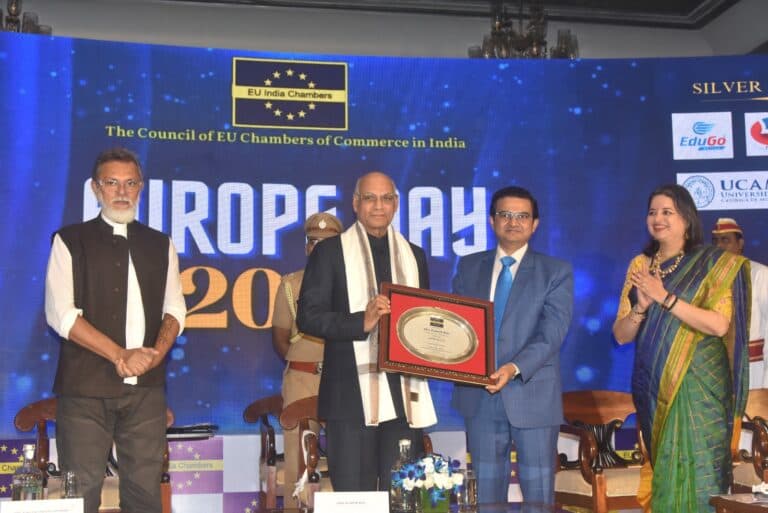 Maharashtra Governor presides over Europe Day Celebrations