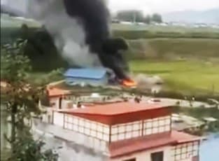Eighteen Passengers Killed in Plane Crash at Kathmandu Airport, Pilot Rescued