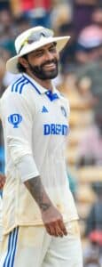 Kanpur Match: Ravindra Jadeja Enters Record Books with 300 Test Wickets, Seventh Indian to Mark the Feat