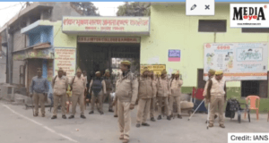 Morning Visuals of Security Deployment in Sambhal, Next Day After Rioting