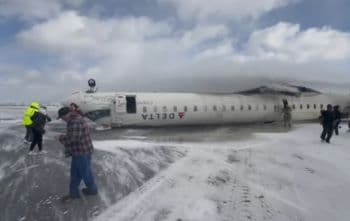 All 80 Onboard Miraculous Survive as Jet Crashes, Flips Over in Toronto