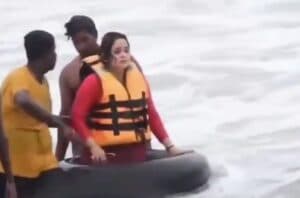 Narrow Escape For Ex-Cricketer Sourav Ganguly’s Brother, His Wife As Speedboat Capsizes in Puri Sea