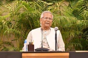 Pushed Into Corner, Bangladesh’s Yunus Cites ‘Foreign Conspiracy’ Behind Poor Governance