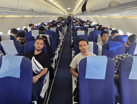 Flight Carrying 110 Indian Citizens Evacuated From Iran Arrives in Delhi