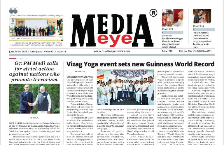 Media Eye News E-Paper, Volume 13, Issue 14