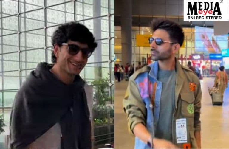 Monsoon Travel: At Mumbai Airport Ibrahim Kisses His Pet "Bambi", Kartik Aaryan's Friendly Banter With Paparazzi