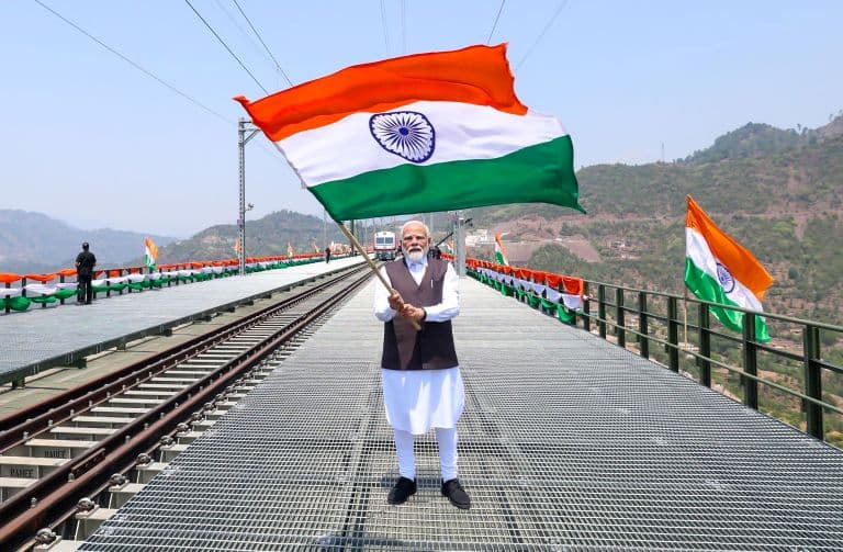 A Walk Across The Bridge Of Resolve, PM Modi's Strong Chenab Message