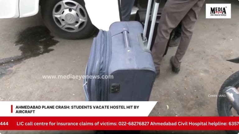 Ahmedabad Plane Crash: Students Vacate Hostels Hit by Aircraft