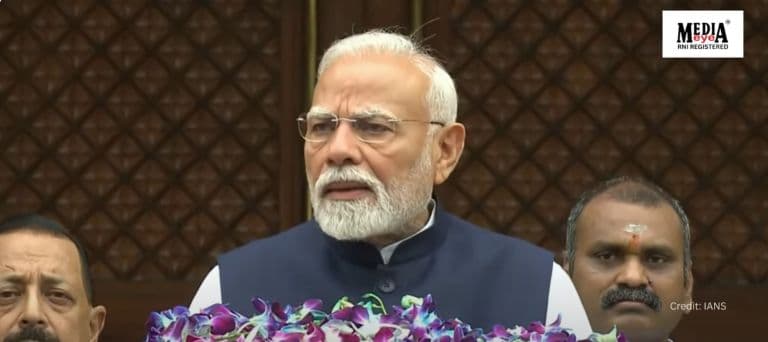 PM Modi Addresses Media Before The Start of Parliament's Monsoon Session