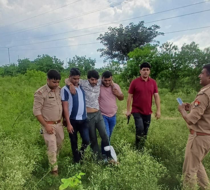 Greater Noida Dowry Murder: Accused Shot in Leg During Encounter, As He Tries to Escape Police Custody