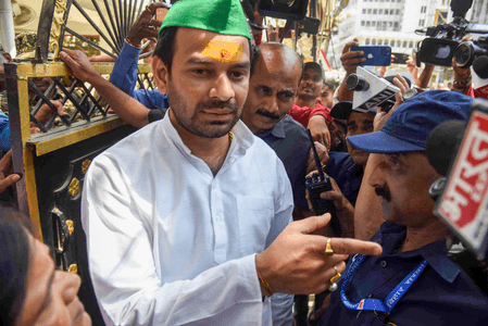 Tej Pratap Yadav Demands FIR And Jail For Those, Who 'Abused' PM Modi at RJD Event 