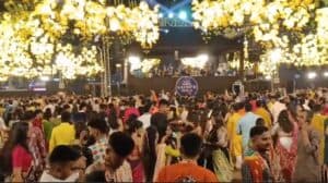 Vadodara Comes Alive With Garba as Navratri Festival Draws Global Attention