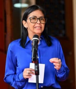Venezuela’s Delcy Rodríguez Says Disputes With United States Will Be Settled Through Diplomacy