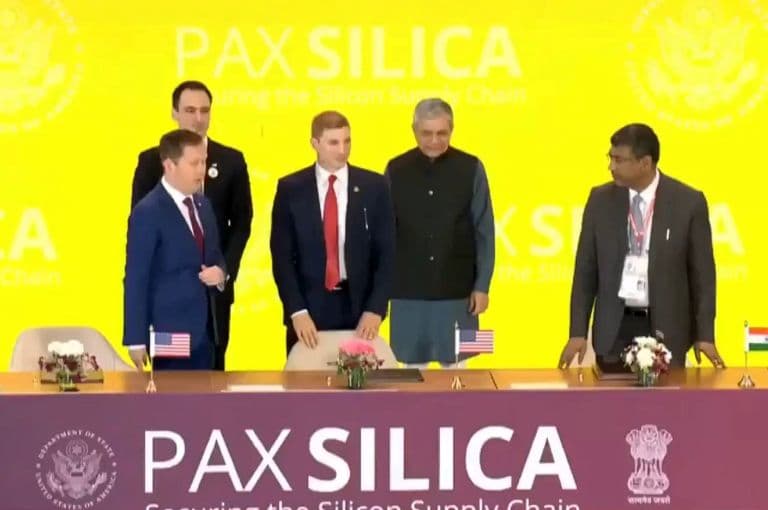 India Joins US-Led Pax Silica Initiative to Strengthen Semiconductor and Tech Supply Chains