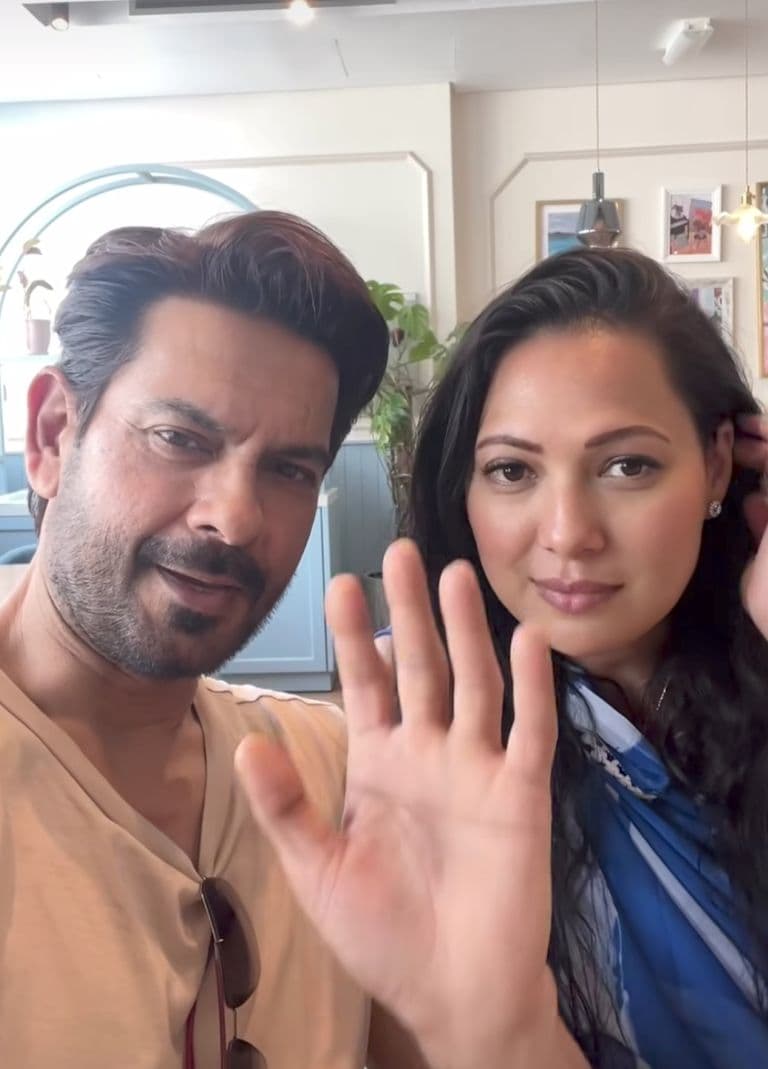 Former Bigg Boss Stars Keith, Rochelle Seen Dining in Dubai Restaurant Amid US‑Iran Tensions; Say There’s “No Panic”